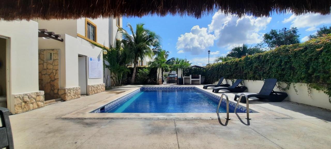 Apartamento En Fraccionamiento Privado 6 Personas, 5 Camas, Piscina Cerca De La Playa Playa del Carmen Exterior foto